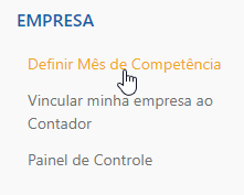 imagem do menu - empresa do usuário 