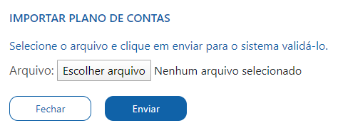 Tela do livro fiscal do tomador