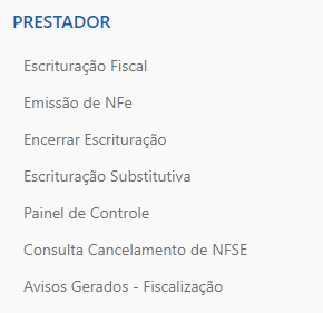 imagem do menu - empresa do usuário 